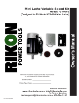 Rikon Power Tools 70-100 User manual