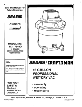 Craftsman 113178490 Owner's manual