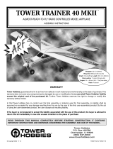 Tower Hobbies Tower Trainer 40 MKII ARF  User manual