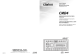 Clarion CMD4 Owner's manual