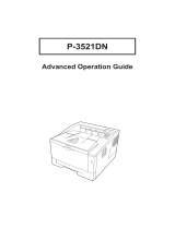 TA Triumph-Adler P-3521DN Owner's manual