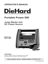 DieHard 20071987 Owner's manual