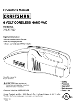 Craftsman 315.177520 Owner's manual