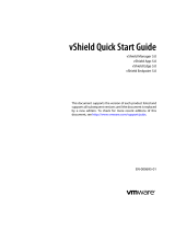 VMware vShield 5.0 Quick start guide