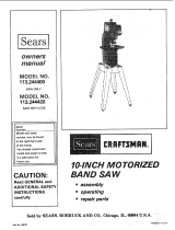 Craftsman 113244400 Owner's manual