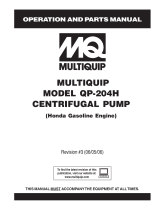 MQ Multiquip QP-204H User manual