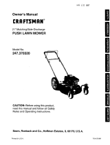 Craftsman 247.370320 Owner's manual