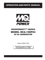 MQ Power DCA15SPX4 User manual