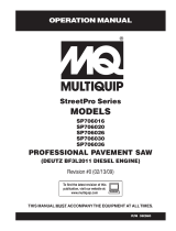 MQ Multiquip SP7060-series User manual