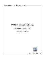 moon Andromeda User manual