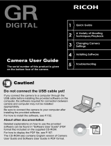 Ricoh GR Digital User manual
