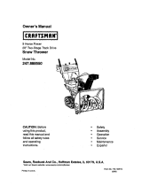 Craftsman 247888550 Owner's manual
