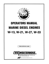 Westerbeke W-13 User manual