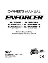 SECO-LARM SLI 820RTF Owner's manual