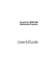 Epson PowerLite 460 User manual