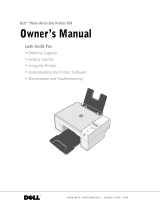 Dell 924 All-in-One Photo Printer User manual