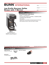 Bunn F-15 User manual