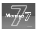 Mamiya 6MF User manual
