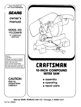 Craftsman 113234610 Owner's manual