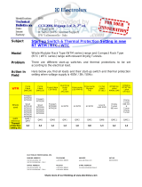 Electrolux RTCS 180 Datasheet