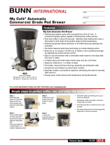 Bunn MCAA Datasheet