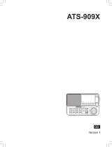 Sangean ATS-909X User manual