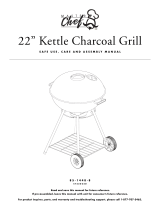 Master Chef Charcoal 22" Kettle User manual