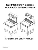 Cornelius Drop-In and Free-Standing Ice Cooled Dispensers User manual