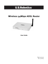 US-Robotics Wireless 54Mbps ADSL Router User manual