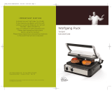 Wolfgang Puck CCFP0010 Cafe collection User manual