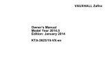 Vauxhall Ampera 2014 Owner's manual