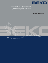 Beko GNEV120W User manual