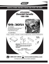 Chevrolet 99-3051 User manual