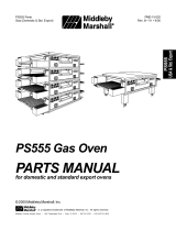 Middleby PS555G GAS User manual