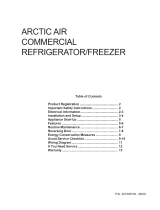 Arctic Air 297096700 (0603) User manual