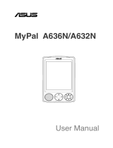 Asus MyPal A636 N User manual