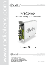 Radial Engineering PreComp 500 series Owner's manual