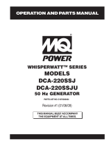 MQ Power DCA220SSJ-SSJU User manual