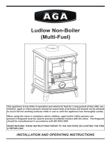 AGA Ludlow Wood Burning Owner's manual