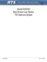 RTS Wm-300 User manual