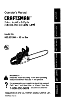 Craftsman 358.351580 Owner's manual