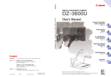 Canon DZ-3600U Visualizer User manual