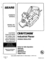 Craftsman 315277160 Owner's manual