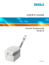 Vaisala RS92 User manual