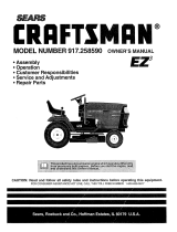 Craftsman 917258590 Owner's manual