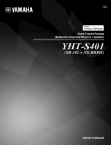 Yamaha YHT-S401 User manual