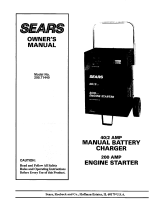 Sears 200 Owner's manual