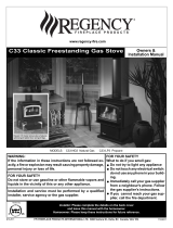 Regency Fireplace Products C33-LP3 User manual