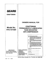 Craftsman 919727320 Owner's manual