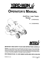 MTD AutoDrive 604 Owner's manual